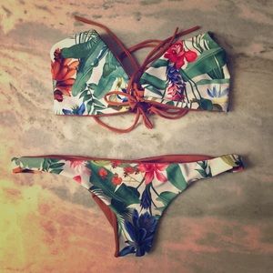 Floral bikini